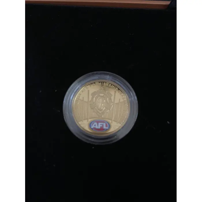 Royal Australian Mint 2024 AFL $1 Coloured Proof Two-Coin Set 