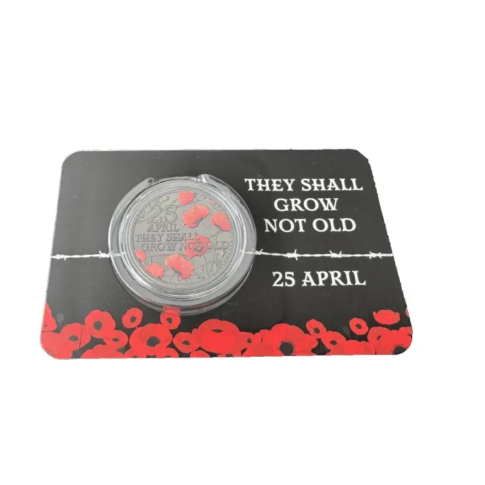 2026 50c Gallipoli Remembrance - 'They Shall Grow Not Old' Limited Edition Coin