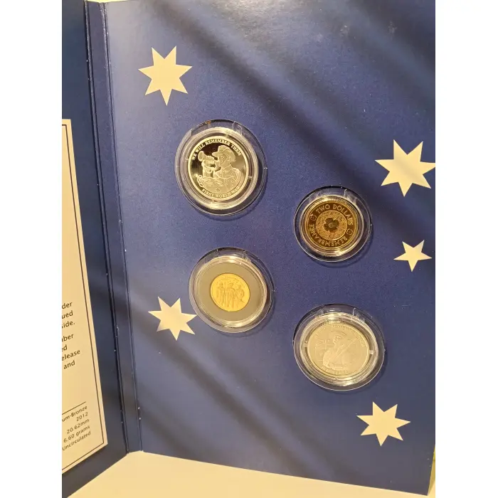 2013 We Will Remember Them - Official Commemorative Release Folder - All 4 coins
