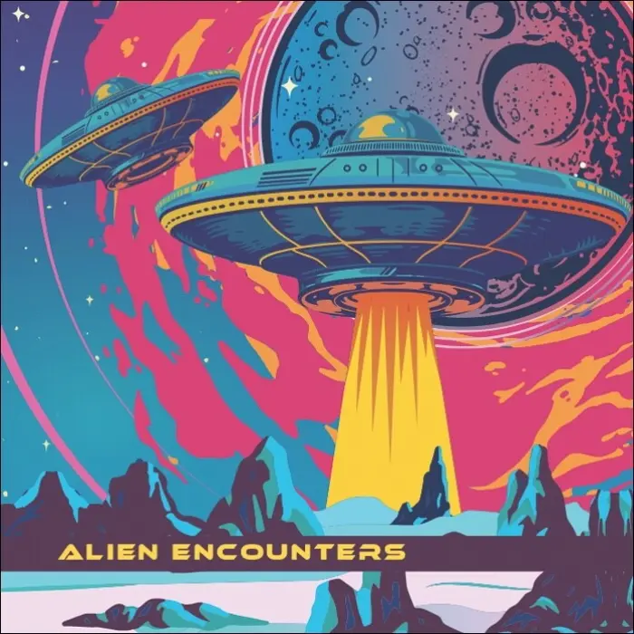 2024 Niue Alien Encounters 'We Come in Peace' 1oz Silver Coin