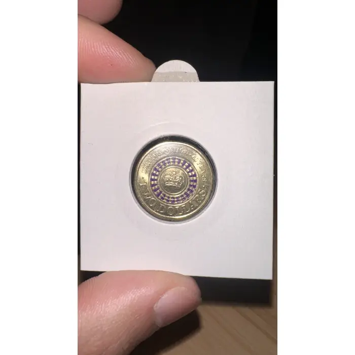 Australian 2013 $2 Queen Elizabeth II 60th Anniversary of the Coronation – Purpl