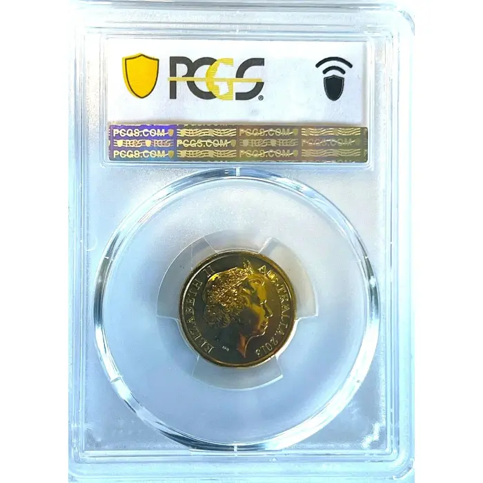 2013 Coronation Colorized $2 — PCGS MS66