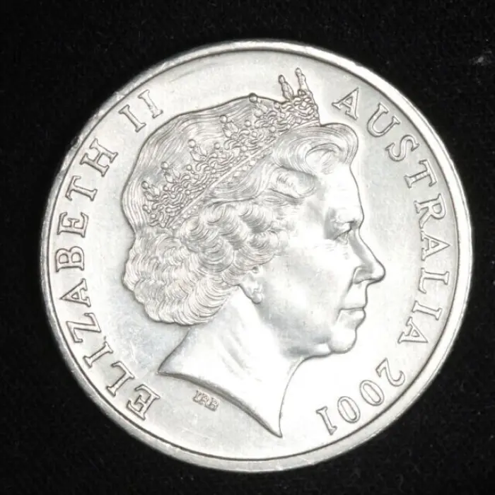 2001 RAM Centenary Of Federation 20c Lightly Circulated Coin - NORTHERN TERRITORY