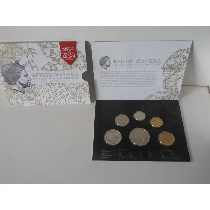 2017 Effigy of an Era Uncirculated Year Set — World Money Fair Special Release
