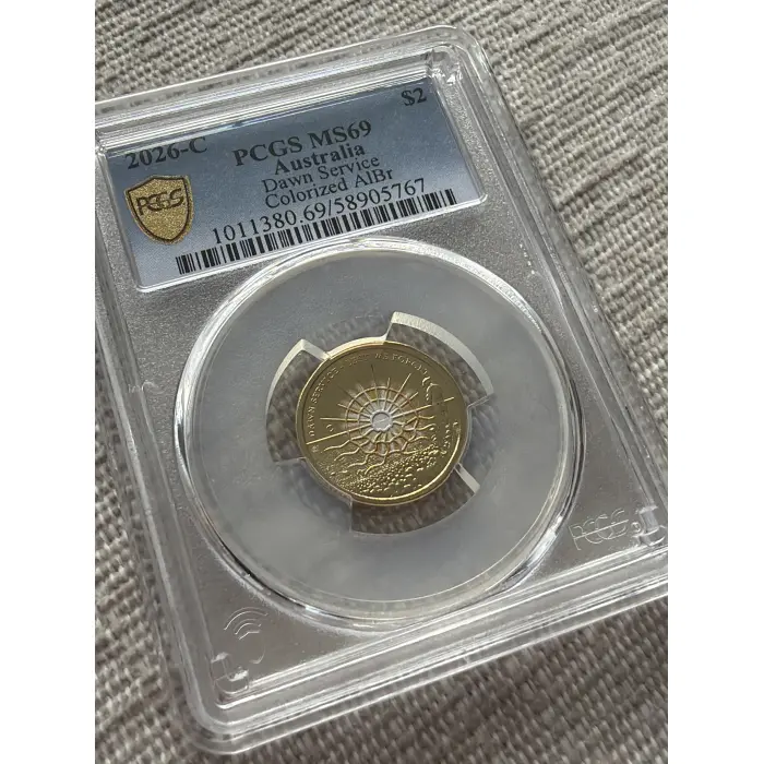 2026 C-Mint $2 Dawn Service PCGS MS69