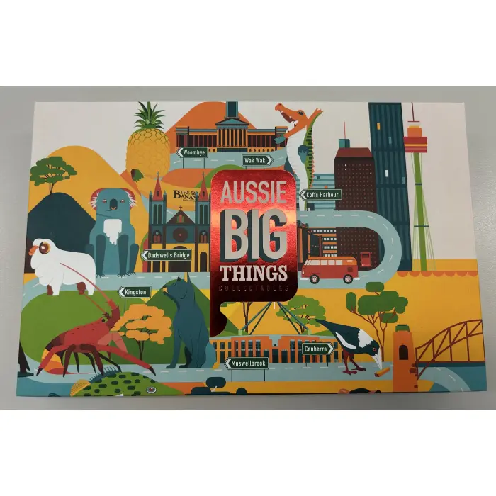 2023 Aussie Big Things 10 Coin Fine Silver Proof Set Mintage 1000 3.75oz Silver