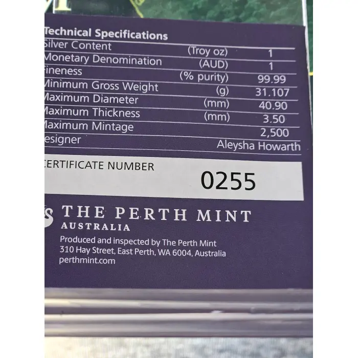 2025 ANDA Perth Money Expo Australian Swan