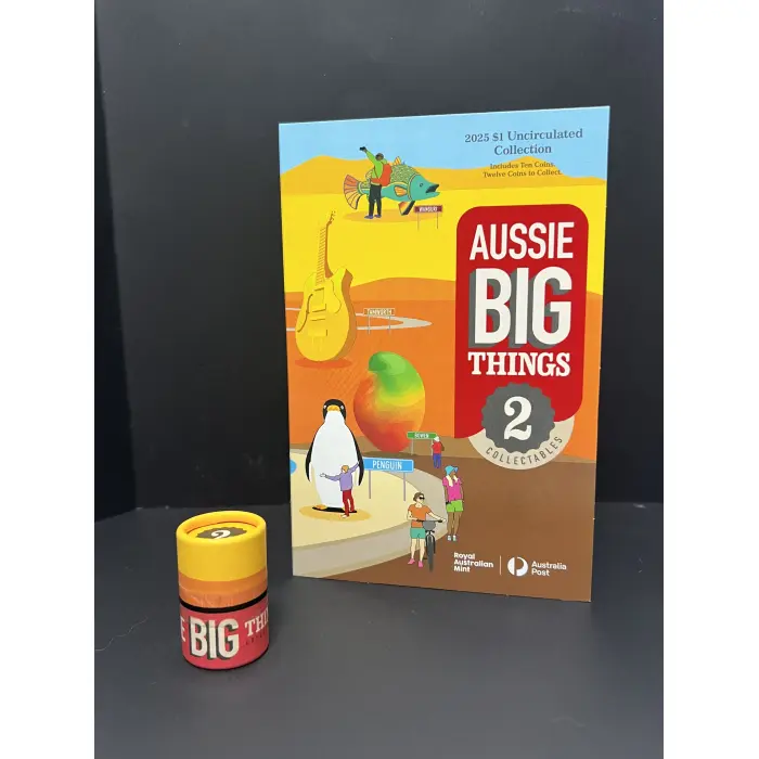 Aussie big things unopened tube+folder