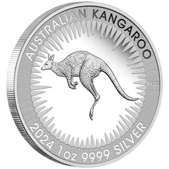 2024 Australian Kangaroo 1oz Silver Proof Coin — King Charles III First Issue