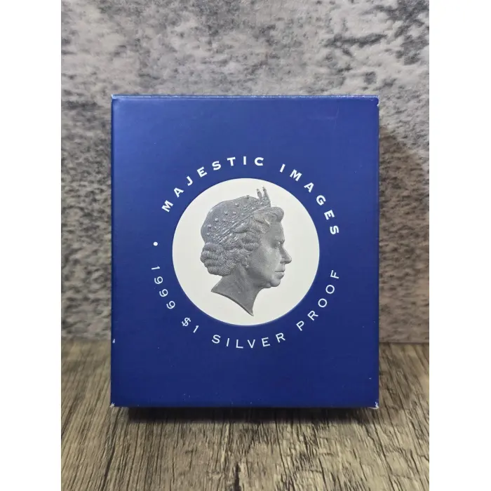 1999 $1 Majestic Images Silver Proof Coin