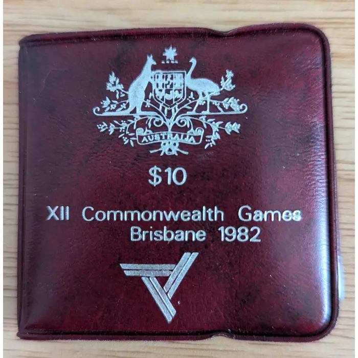 RAM $10 Silver XII Com Games 1982 