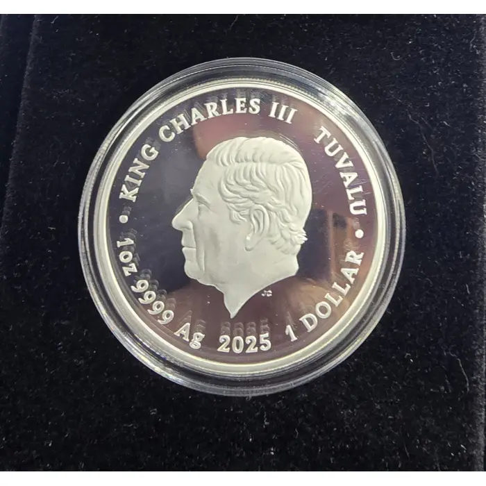 2025 Mother-of-Pearl Clouds $1 -1oz Silver Proof Coin