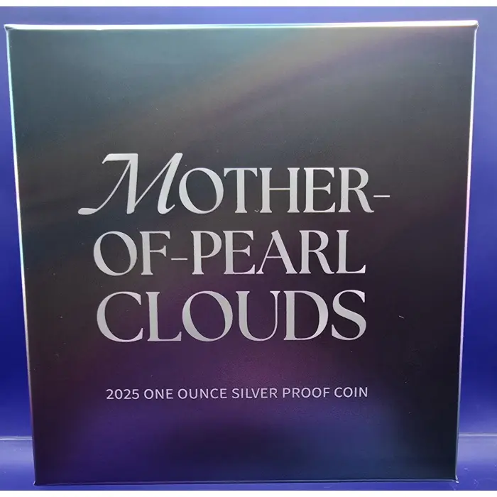 2025 Mother-of-Pearl Clouds $1 -1oz Silver Proof Coin