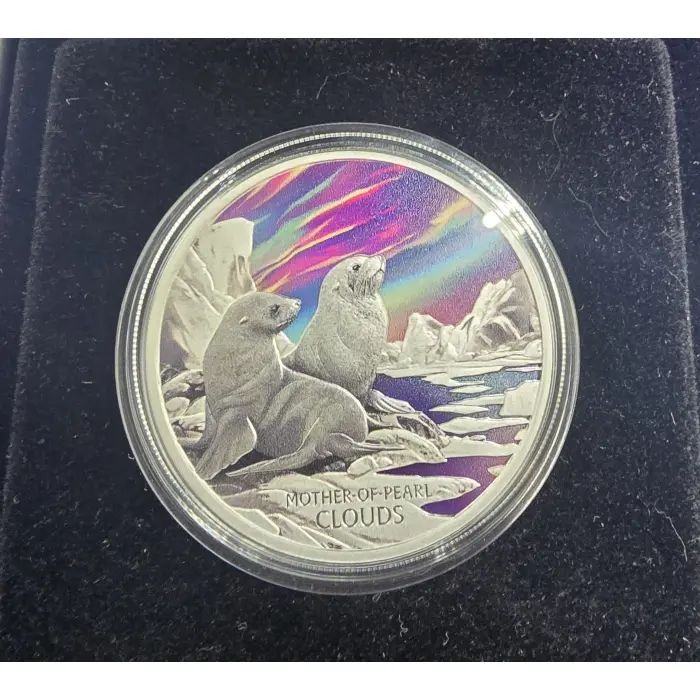 2025 Mother-of-Pearl Clouds $1 -1oz Silver Proof Coin