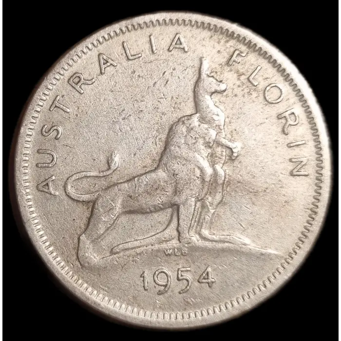 1954 Royal Visit Florin