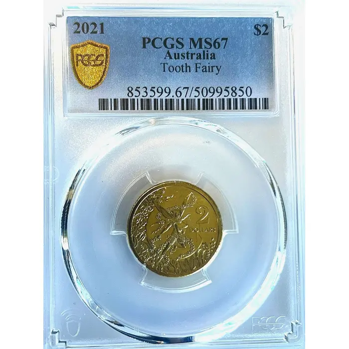 2021 Tooth Fairy $2 — PCGS MS67
