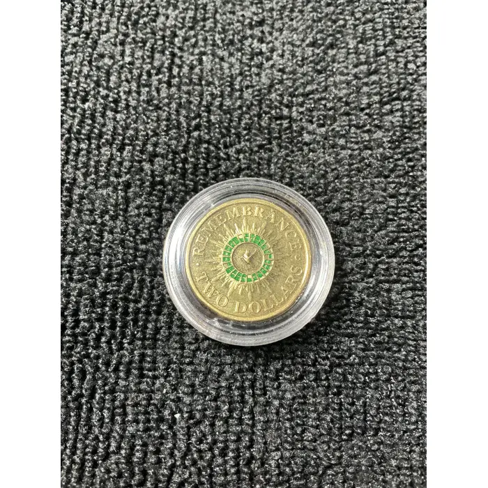 2014 remembrance green dove C mintmark
