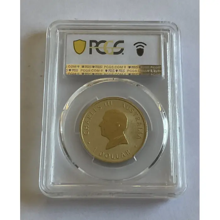 2024 $1 KALKADOON DREAMING COLOURED COIN - PCGS MS68