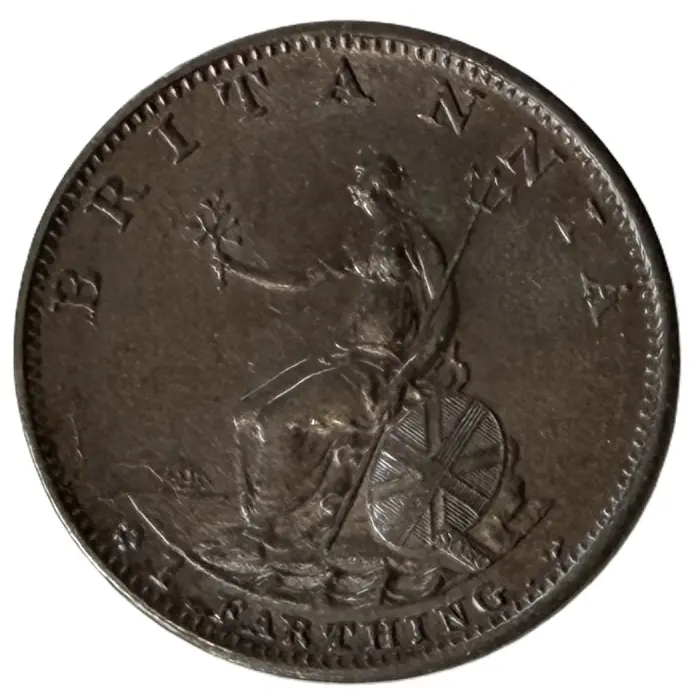 ENGLISH 1799 George III farthing (S3779) EF