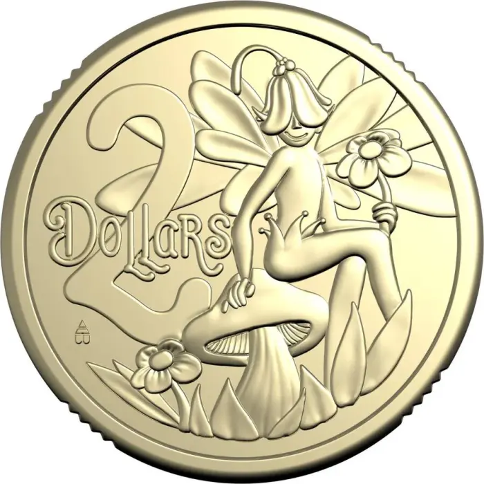 2025 $2 TOOTH FAIRY ON CARD UNCIRCULATED COIN 