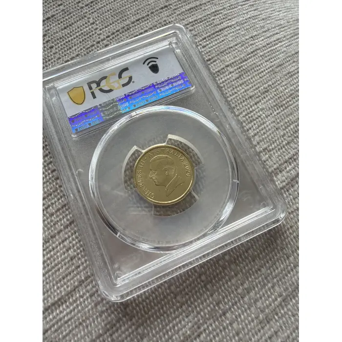 2026 Australia Matildas $2 PCGS  Coloured Coin MS68