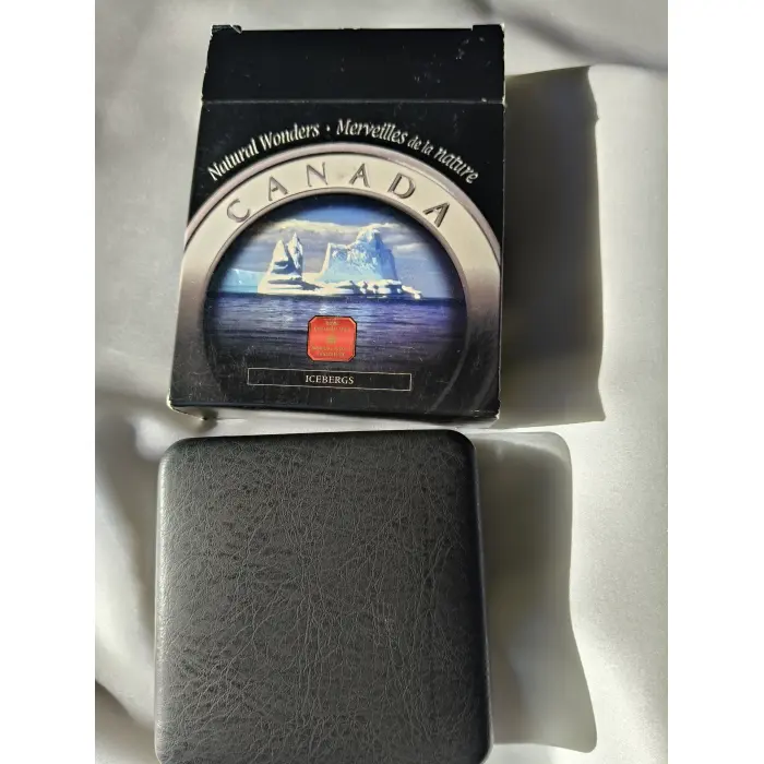 2004 $20 RCM Icebergs  Natural wonder series 1 Oz pure silver colourized coin