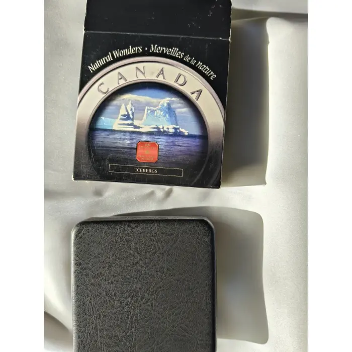 2004 $20 RCM Icebergs  Natural wonder series 1 Oz pure silver colourized coin