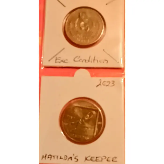 $1 Mix 4 Matilda's 2023 1 1986 AUNC Condition &  3 error coins