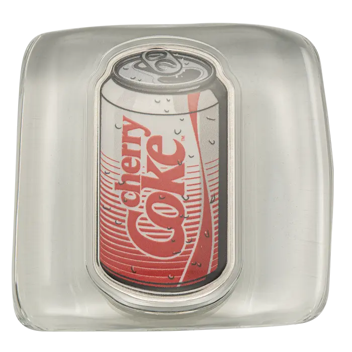 2025 PAMP Cherry Coke 40th Anniversary 1oz Fine Silver Coin in Can Packaging