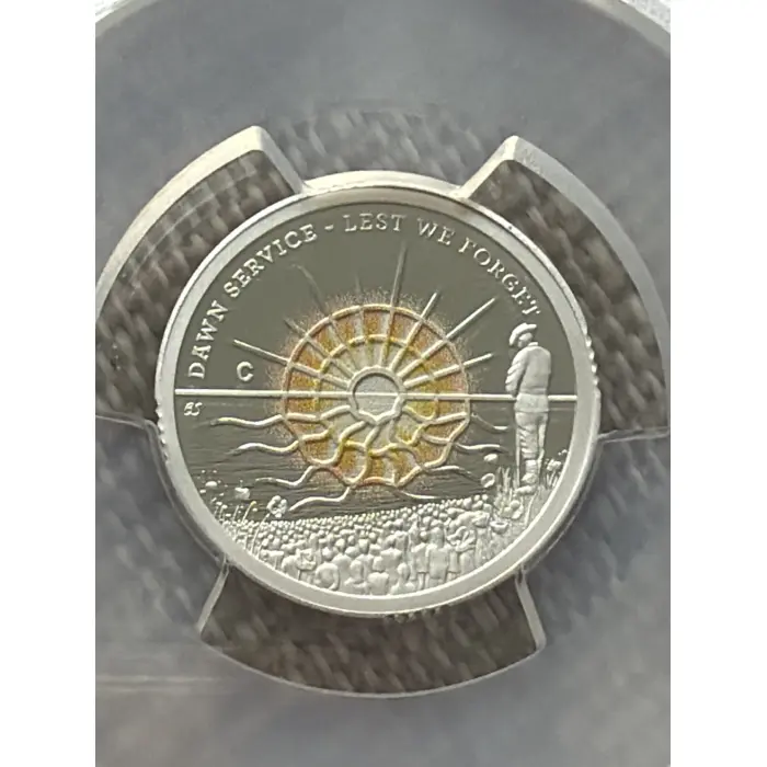 2026 $2 Dawn Service ‘C’ Mintmark Silver Proof Coin PCGS Top Pop PR70DCAM