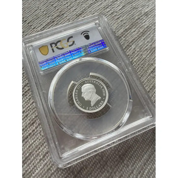 2026 $2 Dawn Service ‘C’ Mintmark Silver Proof Coin PCGS Top Pop PR70DCAM