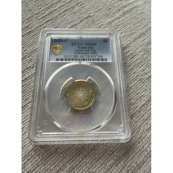 2026 C-Mint $2 Dawn Service PCGS MS68