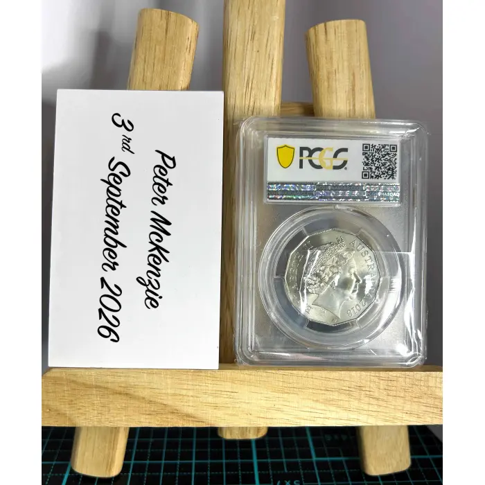 2018 AC/DC 45 Years of Thunder. PCGS Graded MS69 Only 7 Coins Graded Higher.