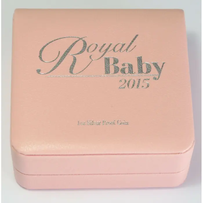 2015 Royal Baby 1oz Silver Proof Coin — New Zealand