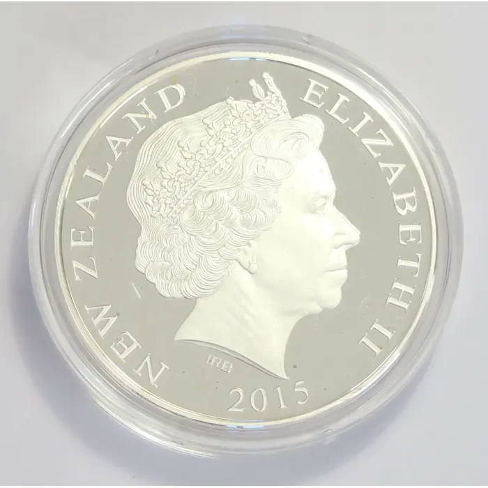 2015 Royal Baby 1oz Silver Proof Coin — New Zealand