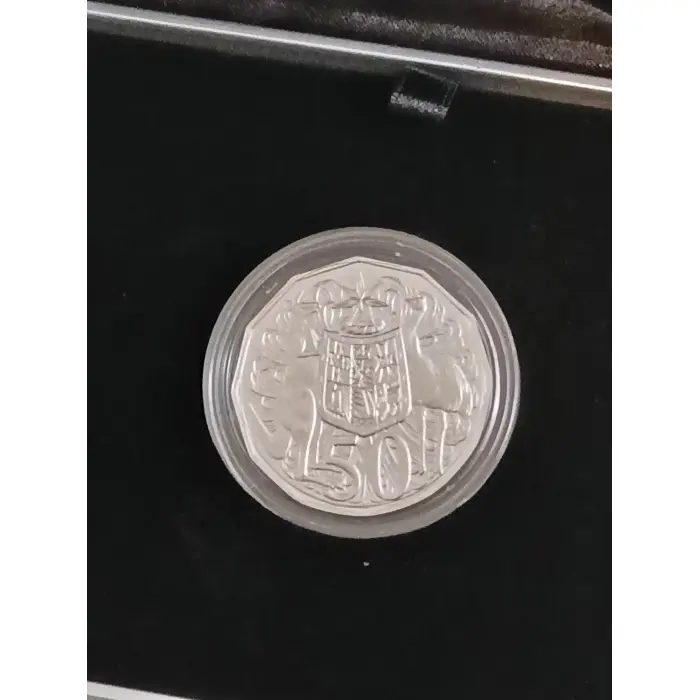 2019 50c Fiftieth Anniversary Fine Silver proof Coin 
