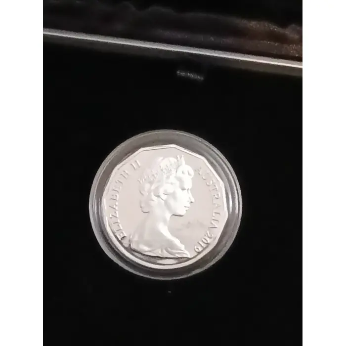 2019 50c Fiftieth Anniversary Fine Silver proof Coin 