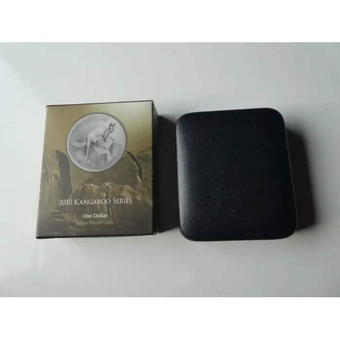 2010 Kangaroo Series $1 1oz Silver Proof Coin