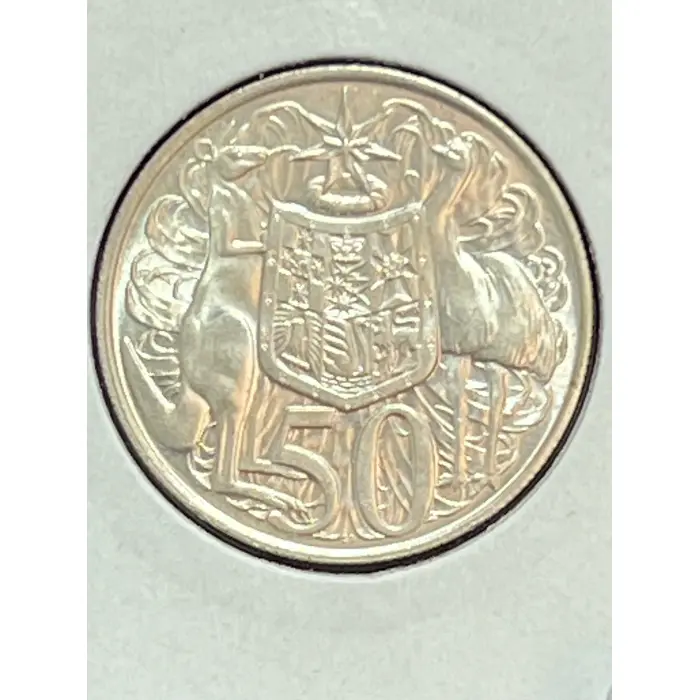 Round 50c 1966 (80% silver) UNC