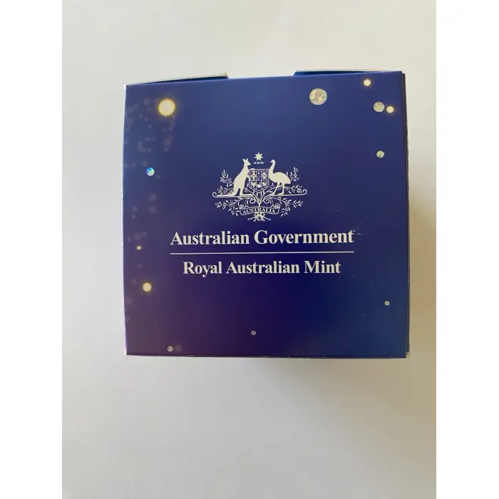 2025 Bluey Christmas $1 Coloured Fine Silver Proof Coin