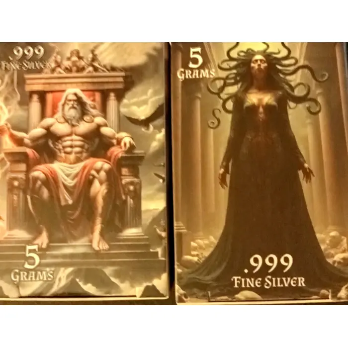 Medusa & Zeus Silver