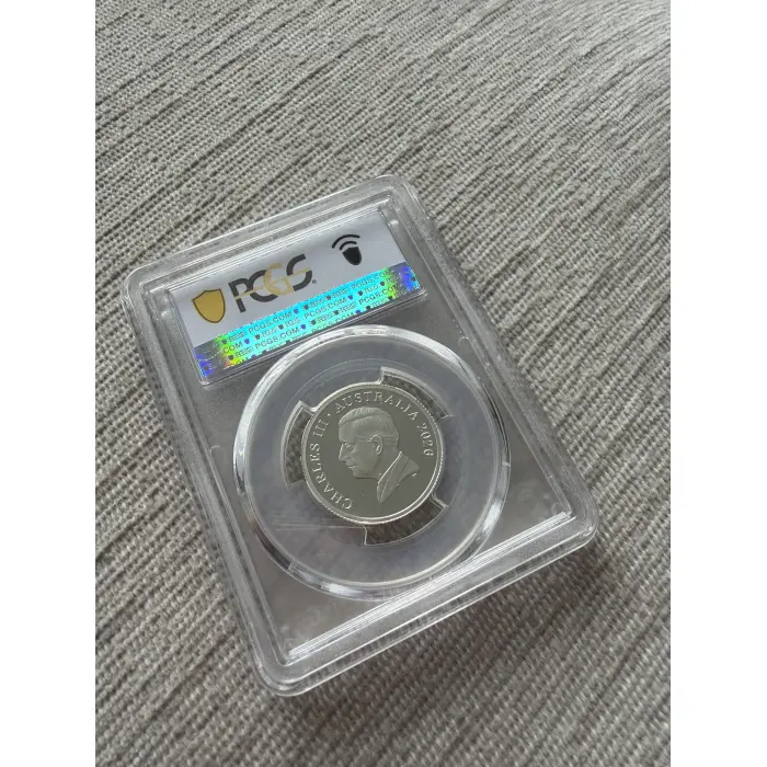2026 - C Mintmark Decimal Currency 60th Ann Silver Proof $1 PCGS PR70DCAM