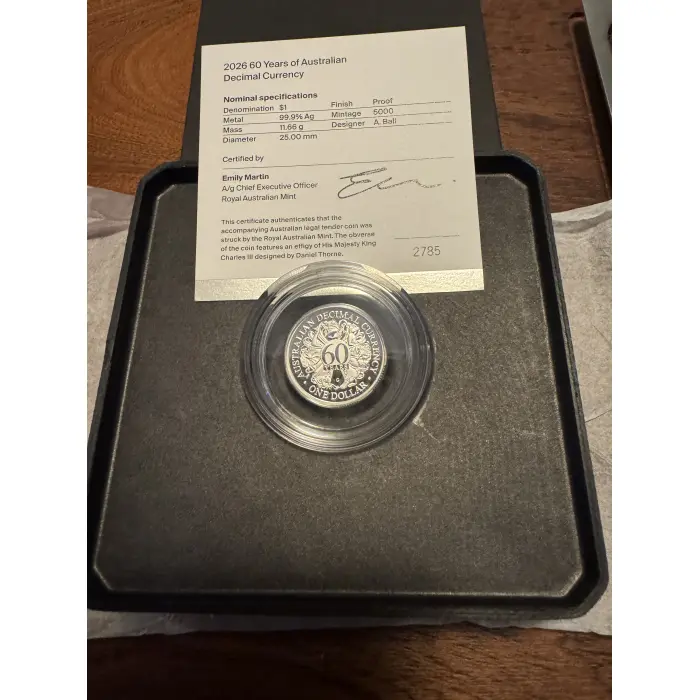 60 Years of Australian Decimal Currency #2785