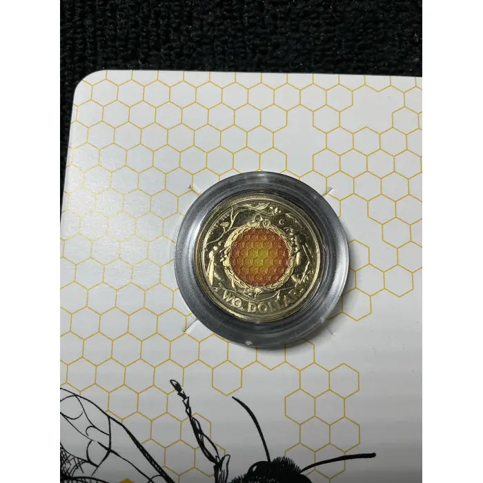 2022 Honey Bee C mint mark carded coin