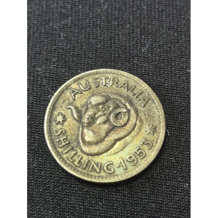 TONER 1953 Australian Shilling