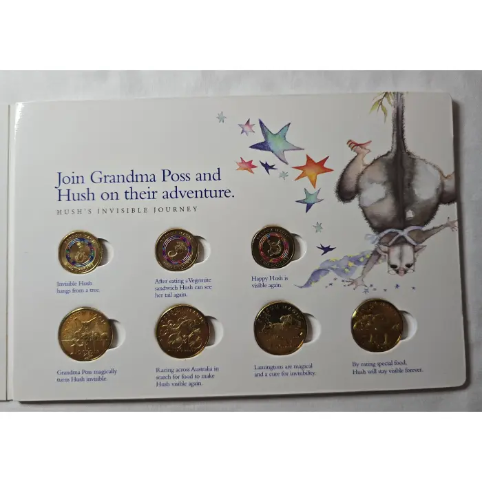 2017 Possum Magic 8-Coin Uncirculated Set in Folder - Royal Australian Mint