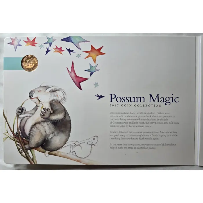 2017 Possum Magic 8-Coin Uncirculated Set in Folder - Royal Australian Mint