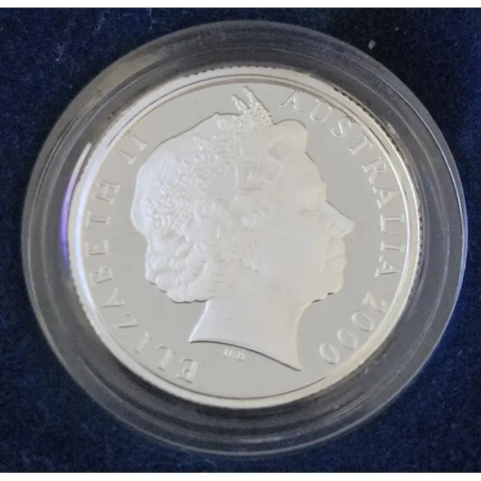 2000 $1 HMAS Sydney II Silver Proof – 99.9% Silver  