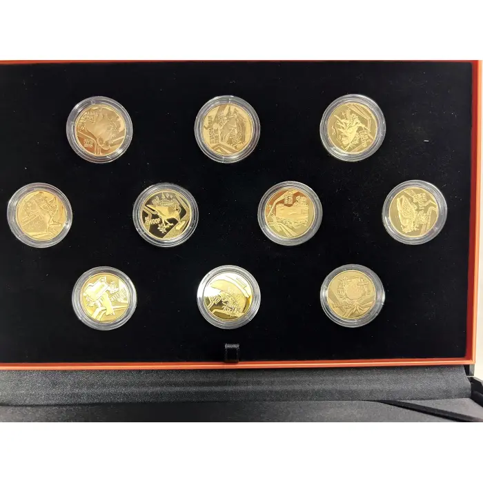 2023 Aussie Big Things 10 Coin $1 Proof Set RAM Mintage 5000 COA