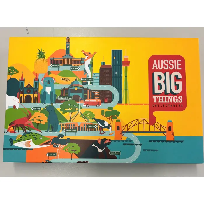 2023 Aussie Big Things 10 Coin $1 Proof Set RAM Mintage 5000 COA